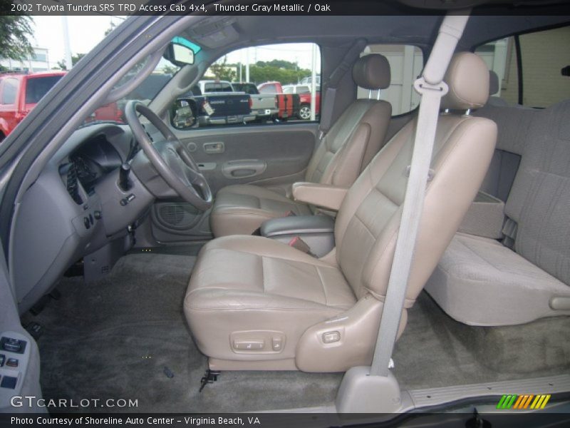  2002 Tundra SR5 TRD Access Cab 4x4 Oak Interior