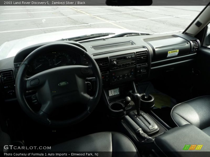 Zambezi Silver / Black 2003 Land Rover Discovery S