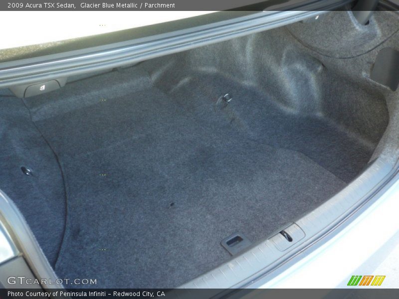Glacier Blue Metallic / Parchment 2009 Acura TSX Sedan