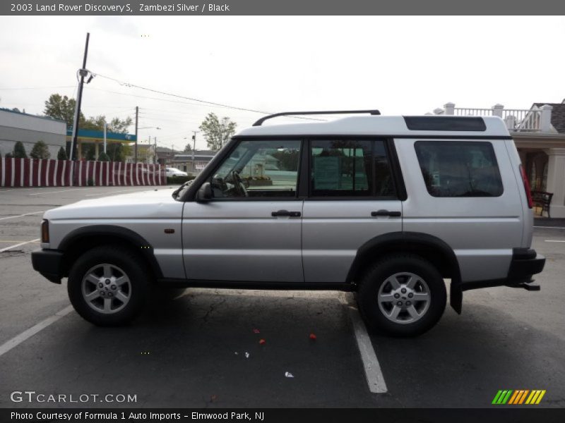 Zambezi Silver / Black 2003 Land Rover Discovery S