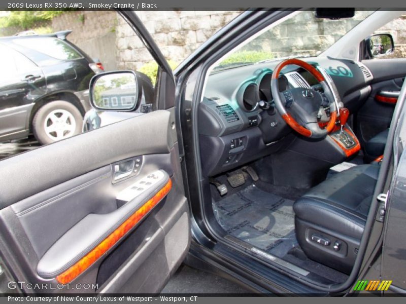 Smokey Granite / Black 2009 Lexus RX 350 AWD