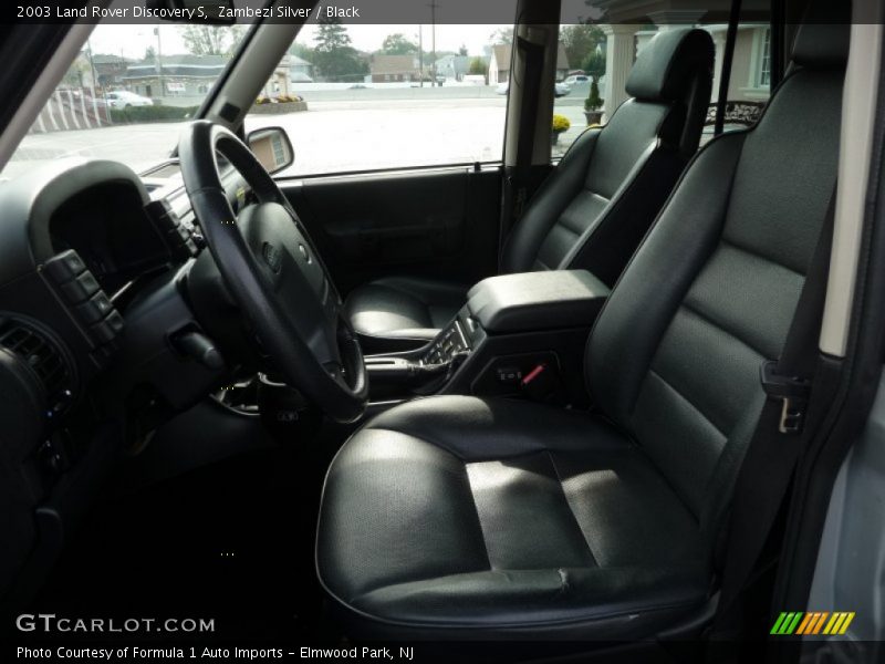 Zambezi Silver / Black 2003 Land Rover Discovery S