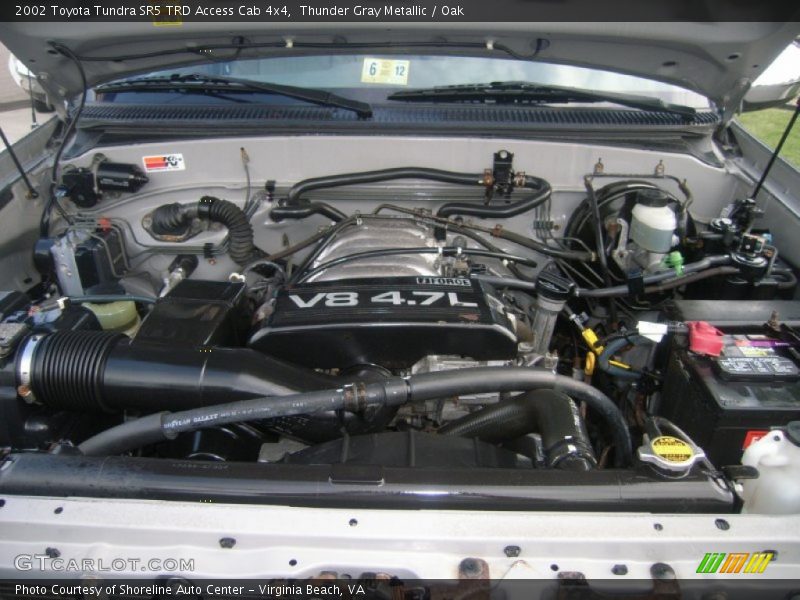  2002 Tundra SR5 TRD Access Cab 4x4 Engine - 4.7 Liter DOHC 32-Valve V8