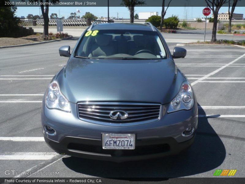 Tidewater Blue / Stone 2008 Infiniti EX 35 Journey
