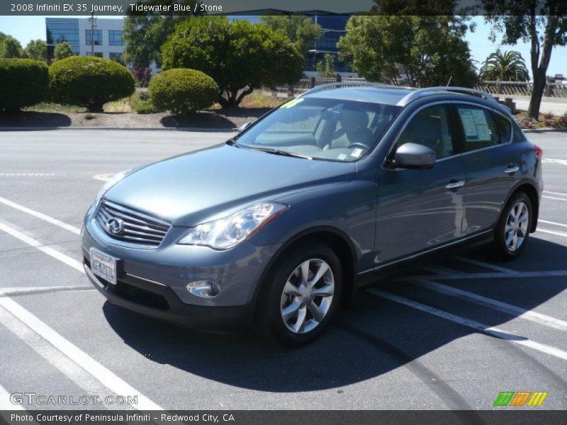 Tidewater Blue / Stone 2008 Infiniti EX 35 Journey
