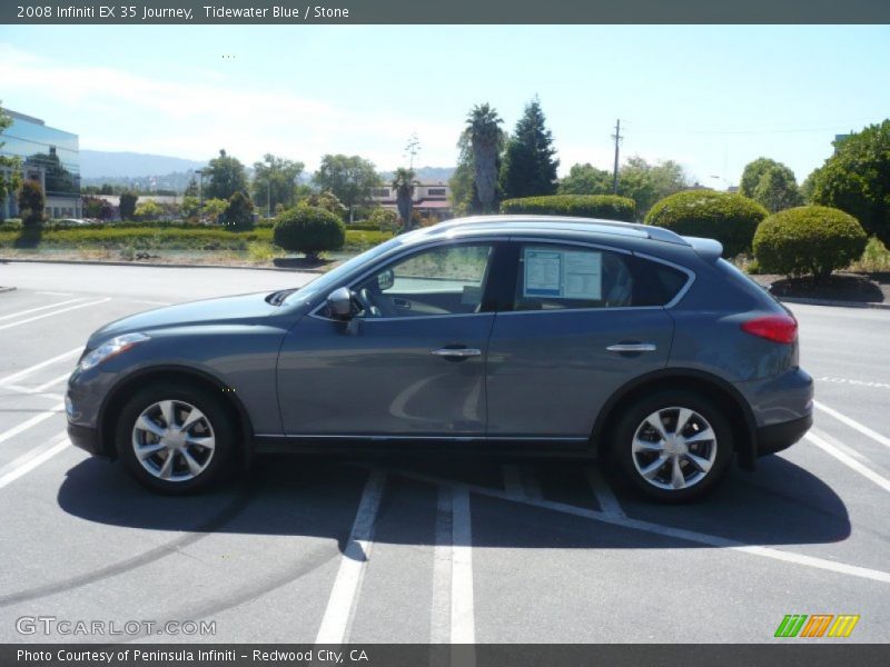 Tidewater Blue / Stone 2008 Infiniti EX 35 Journey