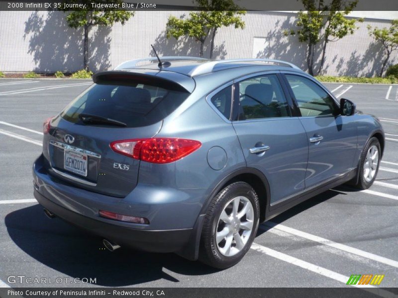 Tidewater Blue / Stone 2008 Infiniti EX 35 Journey
