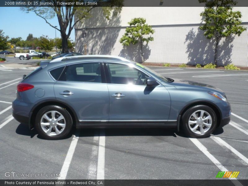 Tidewater Blue / Stone 2008 Infiniti EX 35 Journey