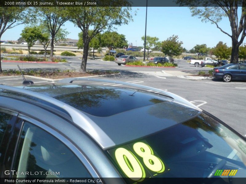 Tidewater Blue / Stone 2008 Infiniti EX 35 Journey