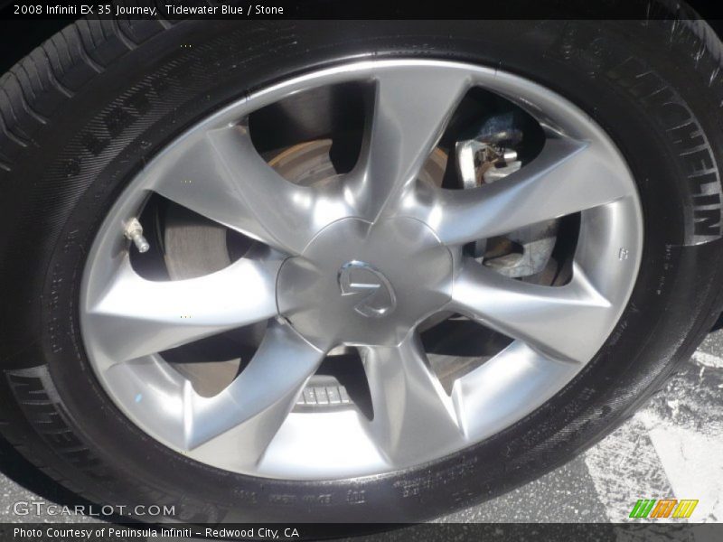 Tidewater Blue / Stone 2008 Infiniti EX 35 Journey