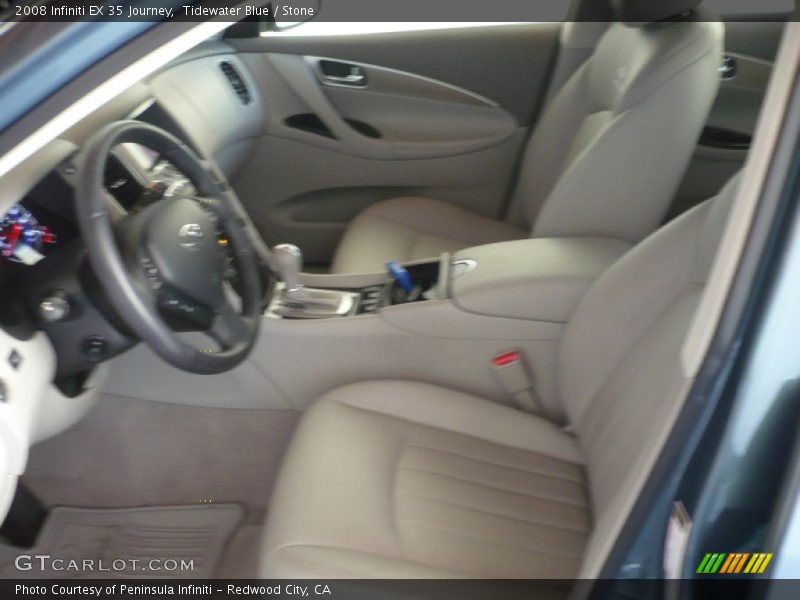 Tidewater Blue / Stone 2008 Infiniti EX 35 Journey
