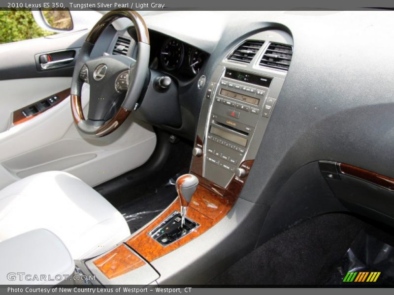 Tungsten Silver Pearl / Light Gray 2010 Lexus ES 350