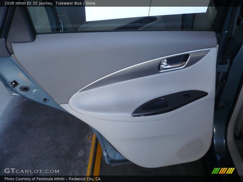 Tidewater Blue / Stone 2008 Infiniti EX 35 Journey