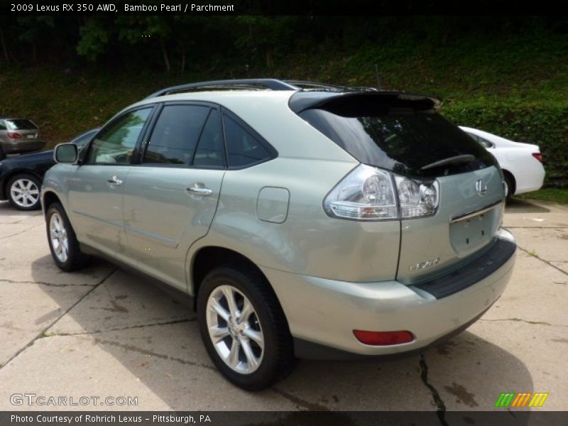 Bamboo Pearl / Parchment 2009 Lexus RX 350 AWD