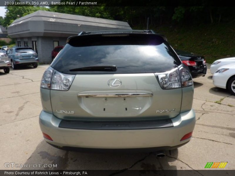 Bamboo Pearl / Parchment 2009 Lexus RX 350 AWD