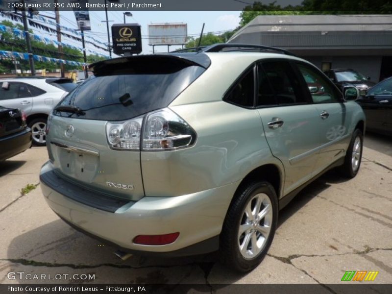 Bamboo Pearl / Parchment 2009 Lexus RX 350 AWD