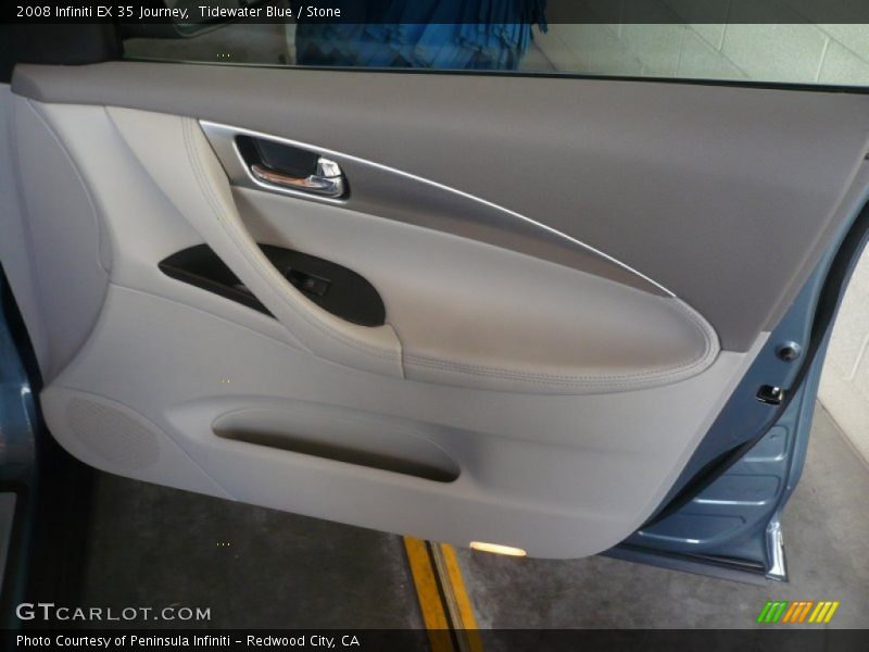 Tidewater Blue / Stone 2008 Infiniti EX 35 Journey