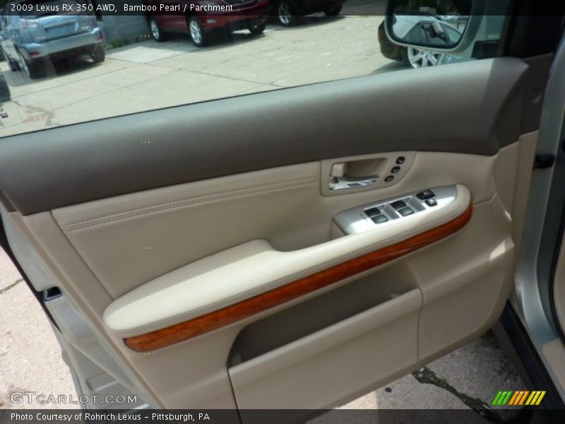 Bamboo Pearl / Parchment 2009 Lexus RX 350 AWD