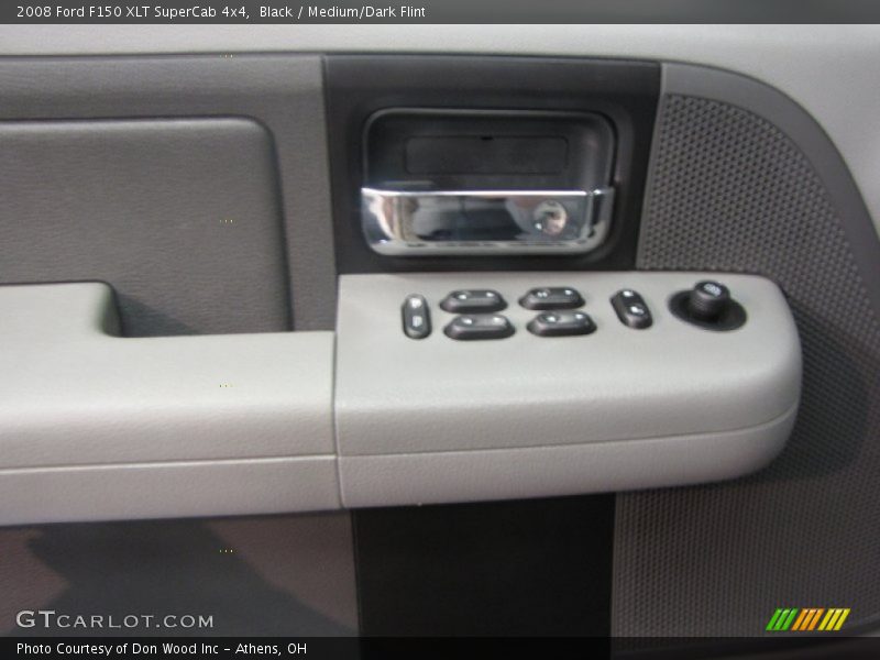 Black / Medium/Dark Flint 2008 Ford F150 XLT SuperCab 4x4