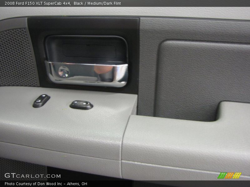 Black / Medium/Dark Flint 2008 Ford F150 XLT SuperCab 4x4
