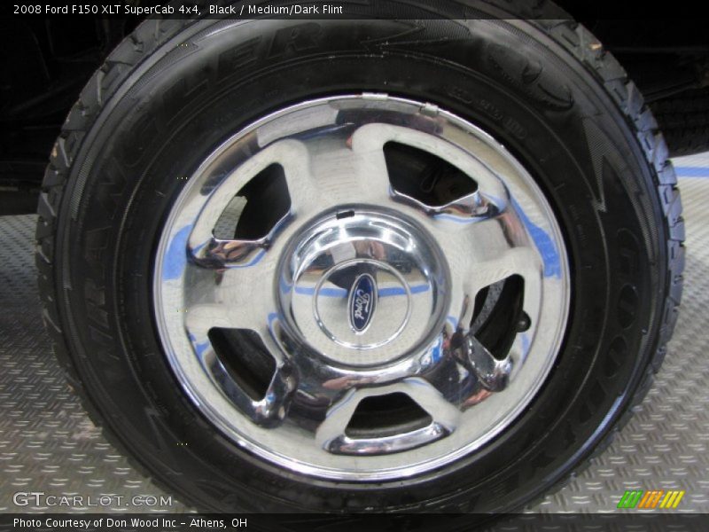 Black / Medium/Dark Flint 2008 Ford F150 XLT SuperCab 4x4