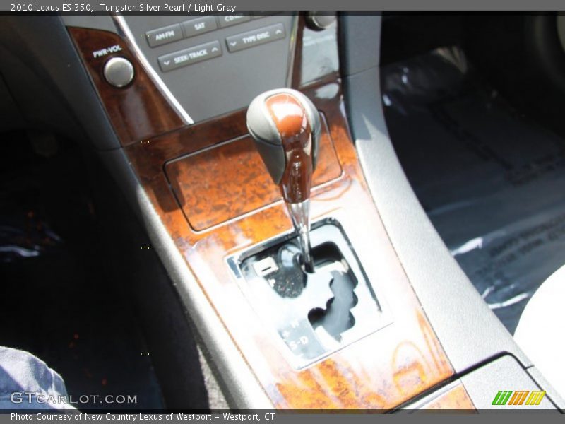 Tungsten Silver Pearl / Light Gray 2010 Lexus ES 350