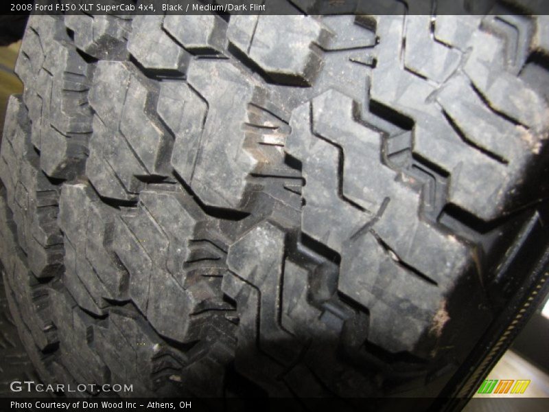 Black / Medium/Dark Flint 2008 Ford F150 XLT SuperCab 4x4