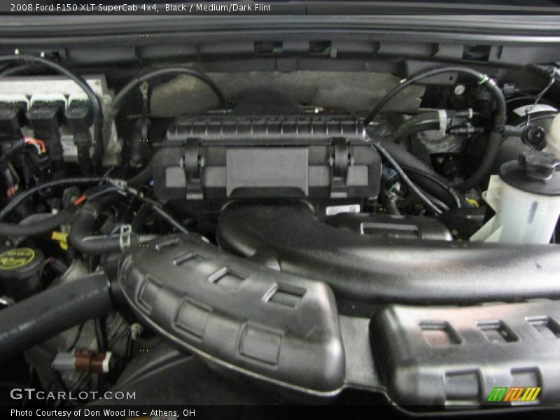 Black / Medium/Dark Flint 2008 Ford F150 XLT SuperCab 4x4