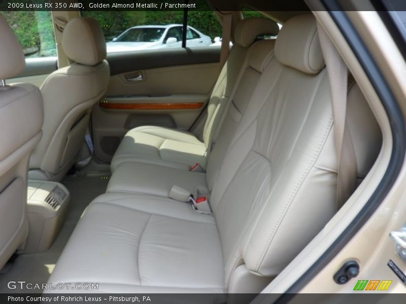 Golden Almond Metallic / Parchment 2009 Lexus RX 350 AWD