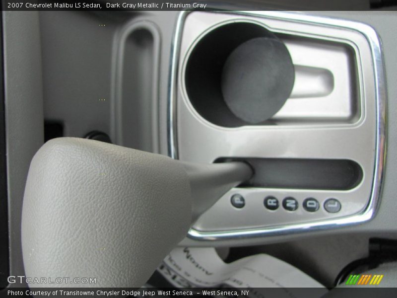 Dark Gray Metallic / Titanium Gray 2007 Chevrolet Malibu LS Sedan