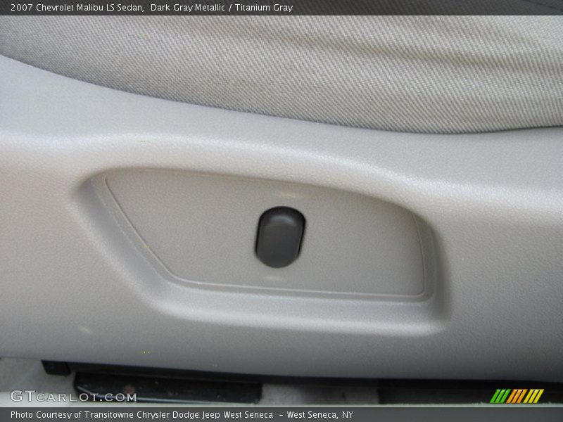 Dark Gray Metallic / Titanium Gray 2007 Chevrolet Malibu LS Sedan