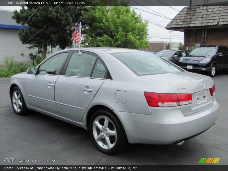 Bright Silver / Gray 2006 Hyundai Sonata LX V6