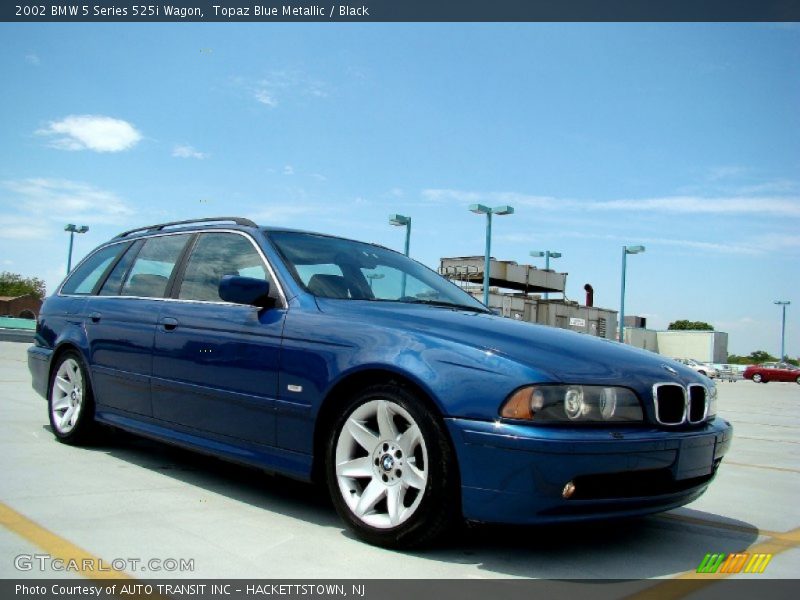  2002 5 Series 525i Wagon Topaz Blue Metallic