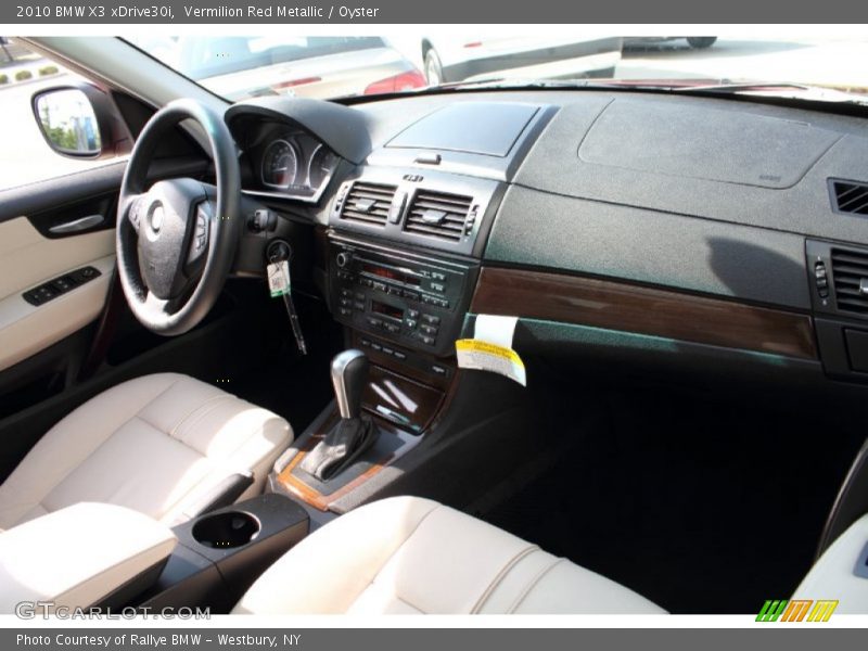 Vermilion Red Metallic / Oyster 2010 BMW X3 xDrive30i