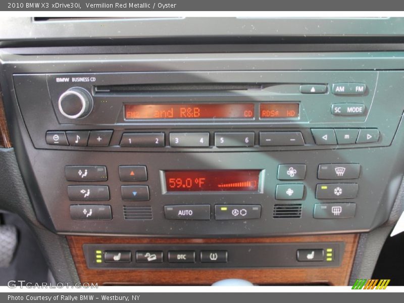 Vermilion Red Metallic / Oyster 2010 BMW X3 xDrive30i