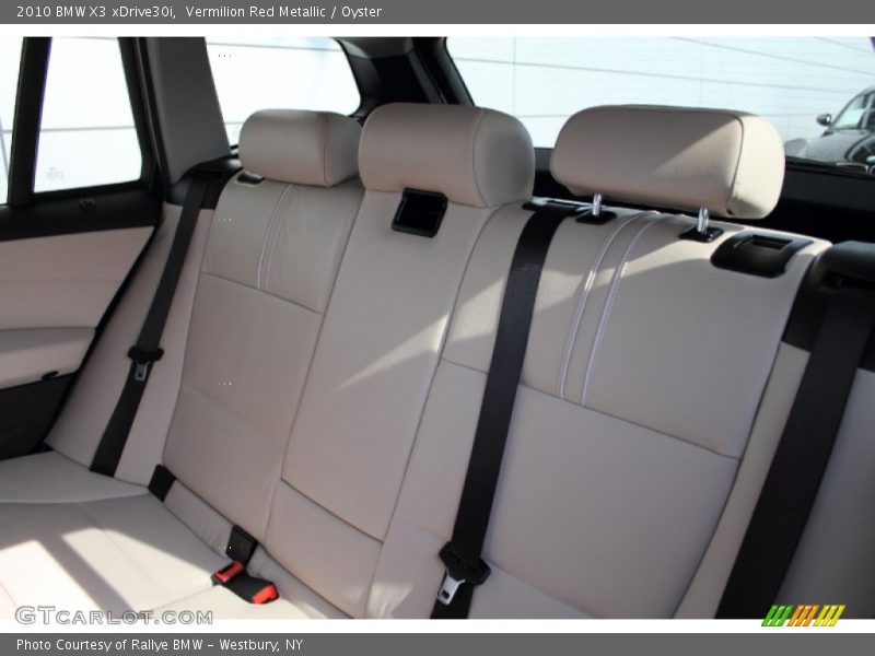 Vermilion Red Metallic / Oyster 2010 BMW X3 xDrive30i