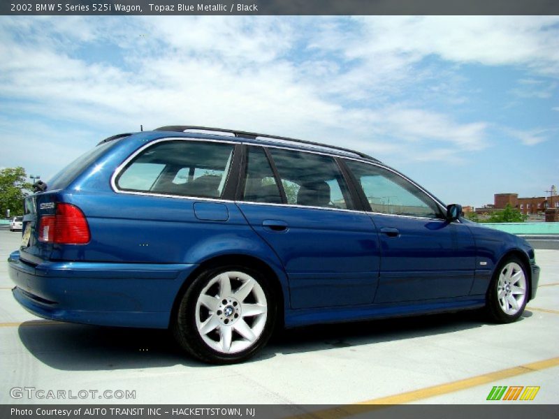  2002 5 Series 525i Wagon Topaz Blue Metallic