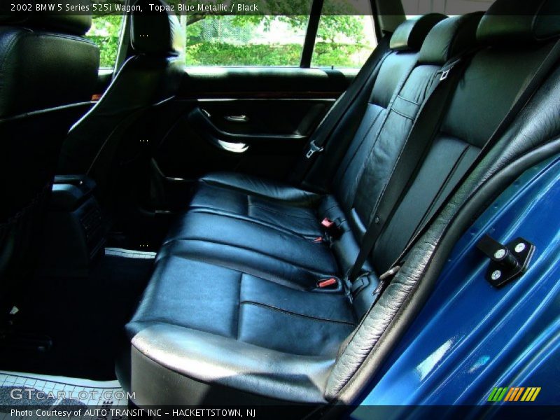  2002 5 Series 525i Wagon Black Interior