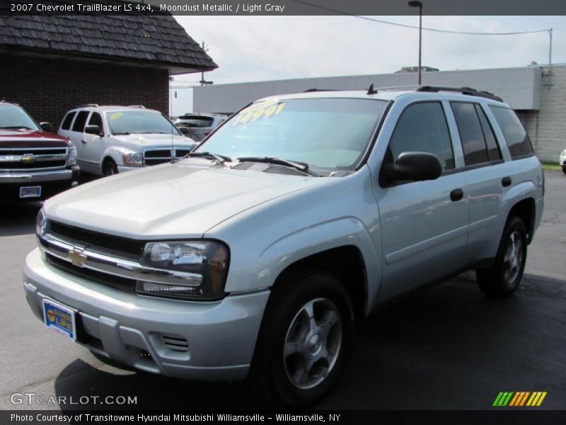 Moondust Metallic / Light Gray 2007 Chevrolet TrailBlazer LS 4x4