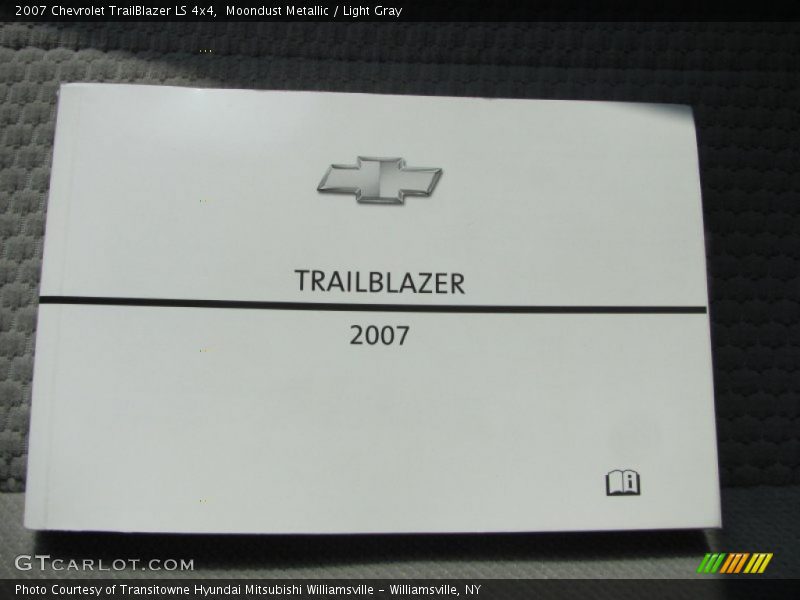 Moondust Metallic / Light Gray 2007 Chevrolet TrailBlazer LS 4x4