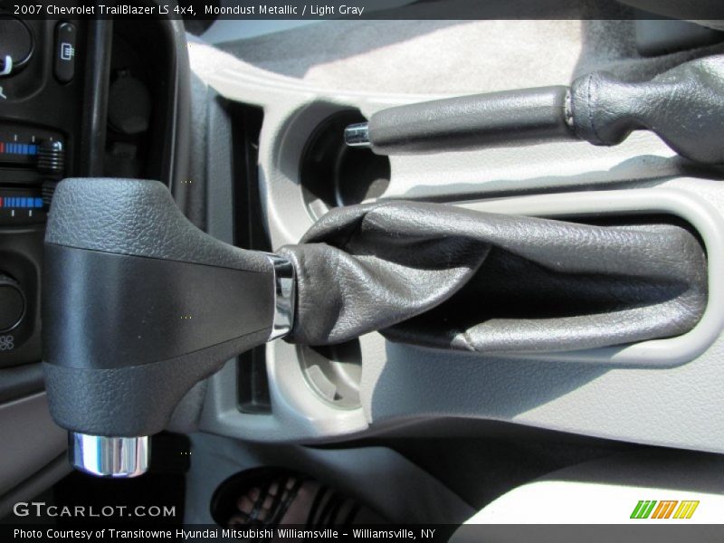 Moondust Metallic / Light Gray 2007 Chevrolet TrailBlazer LS 4x4