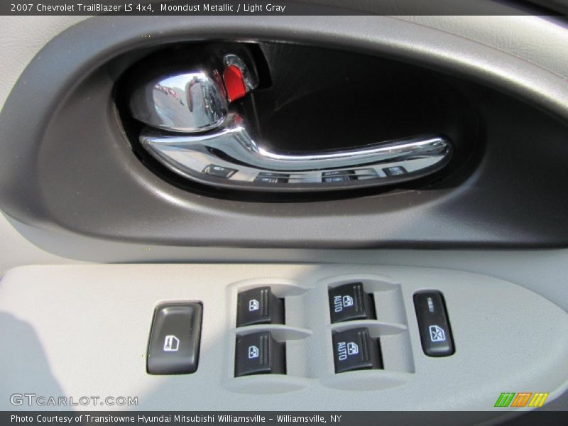 Moondust Metallic / Light Gray 2007 Chevrolet TrailBlazer LS 4x4