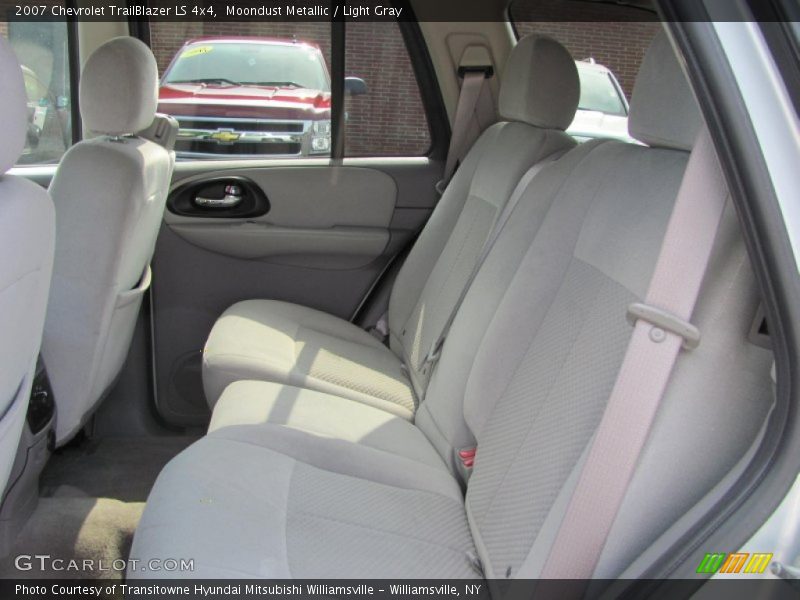 Moondust Metallic / Light Gray 2007 Chevrolet TrailBlazer LS 4x4