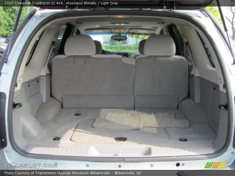 Moondust Metallic / Light Gray 2007 Chevrolet TrailBlazer LS 4x4