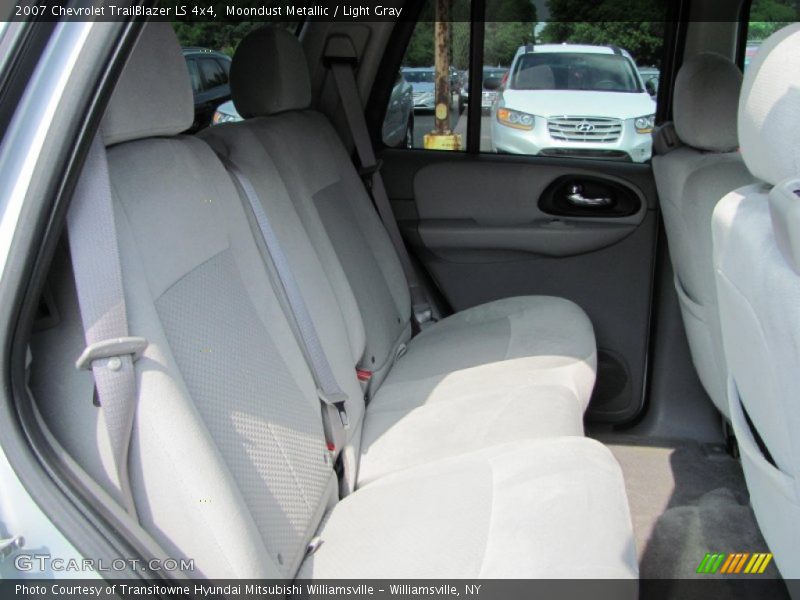 Moondust Metallic / Light Gray 2007 Chevrolet TrailBlazer LS 4x4