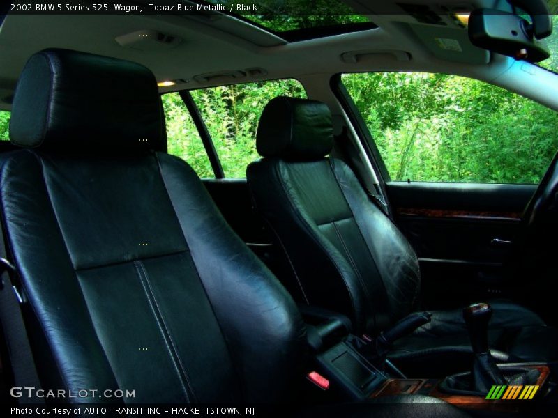  2002 5 Series 525i Wagon Black Interior