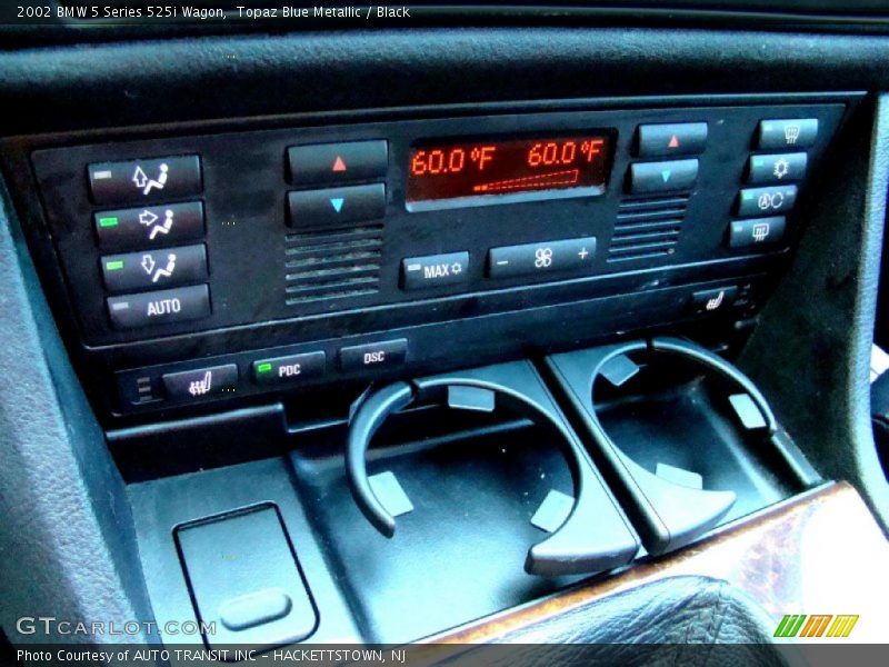 Controls of 2002 5 Series 525i Wagon