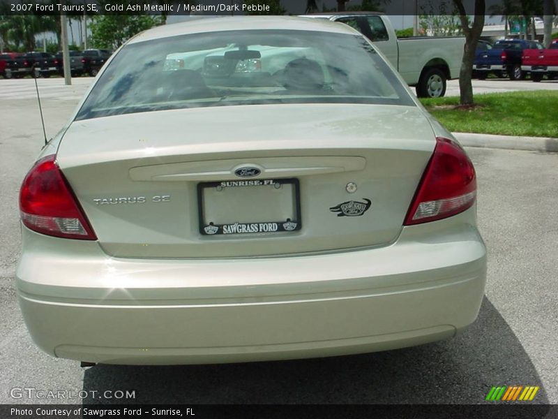 Gold Ash Metallic / Medium/Dark Pebble 2007 Ford Taurus SE