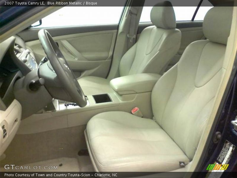 Blue Ribbon Metallic / Bisque 2007 Toyota Camry LE