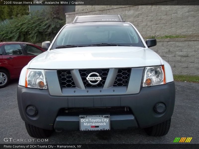 Avalanche White / Graphite 2008 Nissan Xterra X 4x4